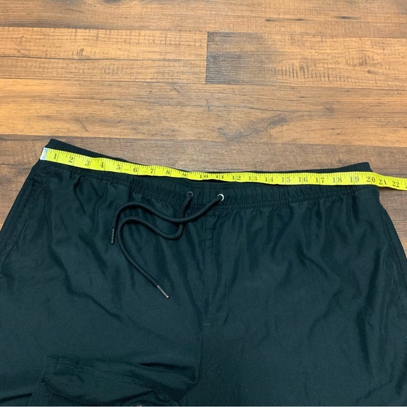 Amazon Essentials Men's 6" Quick-Dry Swim Trunk Shorts Black XXL - Picture 4 of 8